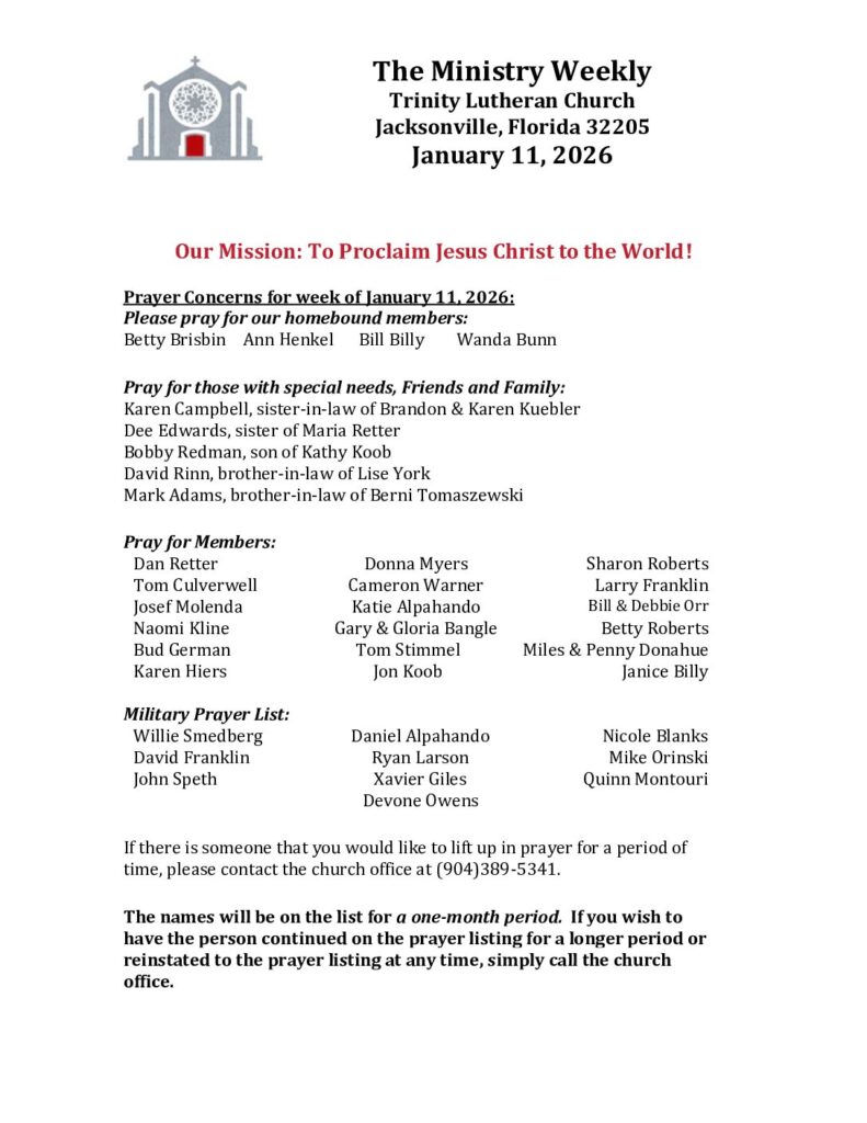 thumbnail of MinistryWeekly 01-11-2026