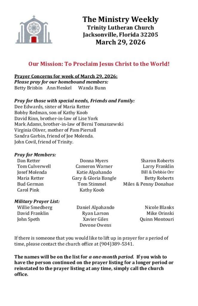 thumbnail of Ministry Weekly 03-29-26