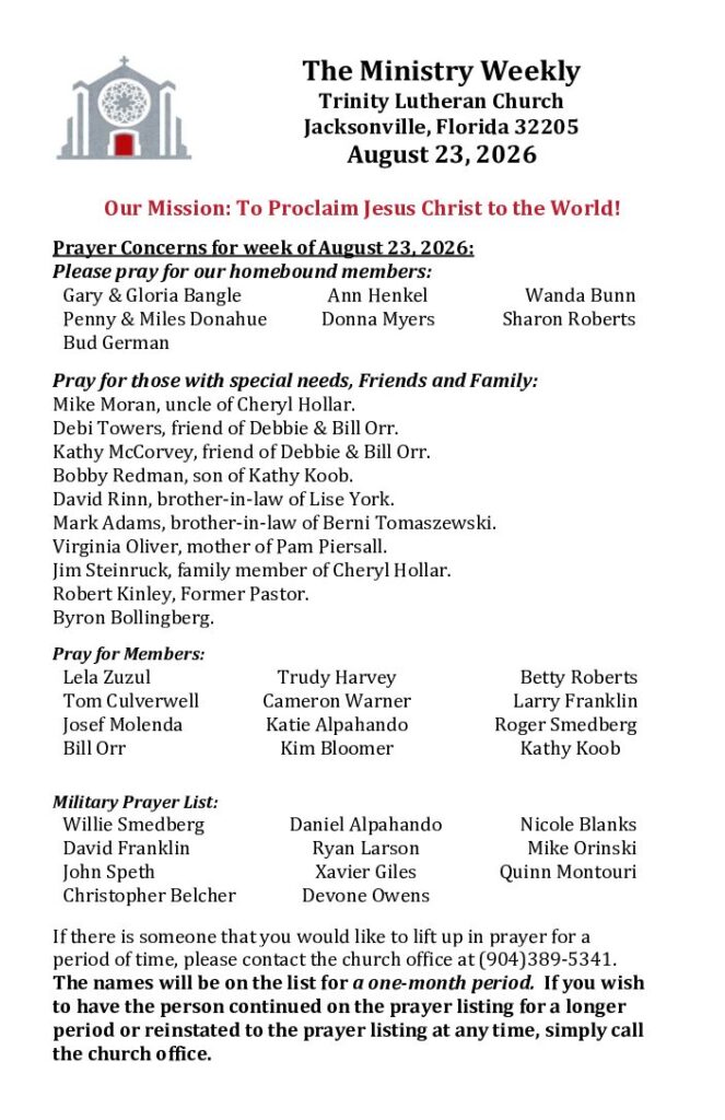 thumbnail of Ministry Weekly 08-23-26